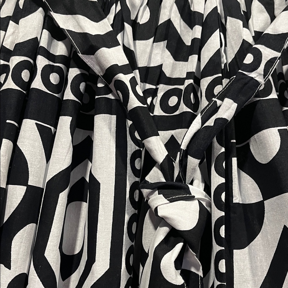 Advance Apparels‎ Monochrome Patterned A-Line Skirt 6 To 12 Small To Large - Picture 5 of 16